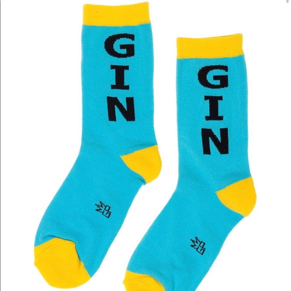 Men’s Unisex Novelty Fun Socks GIN Unisex - Picture 2 of 13